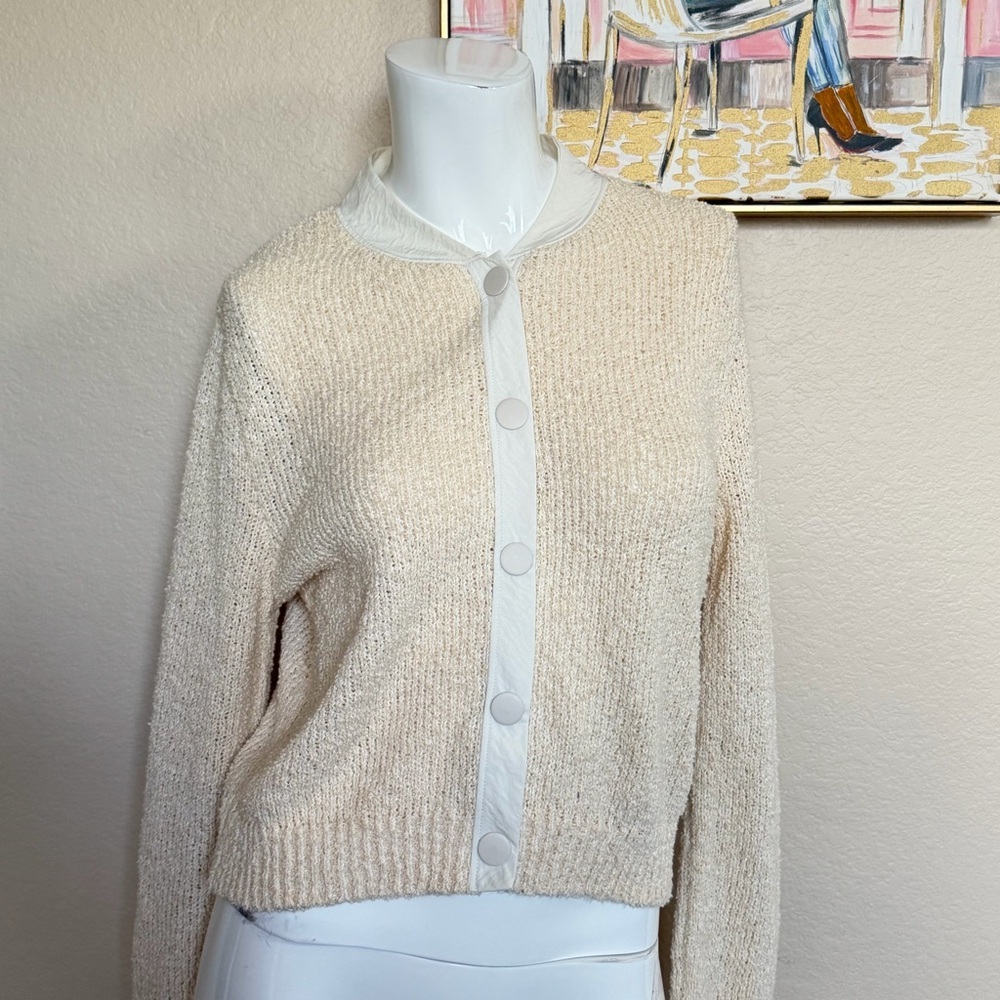 Mango Cream Women's Cardigan - Picture 3 of 7